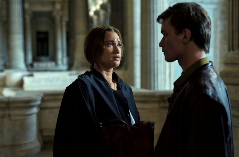 Vicky Verhellen (Mona Mina Leon, l.) und Marc De Vuyst (Tijmen Govaerts, r.). – Bild: WDR/​Thomas Nolf