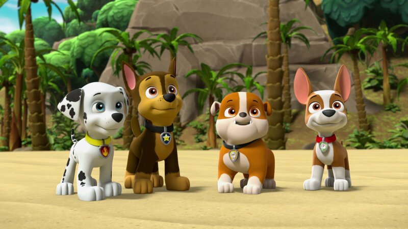 L-R: Marshall, Chase, Rubble, Tracker – Bild: Paramount