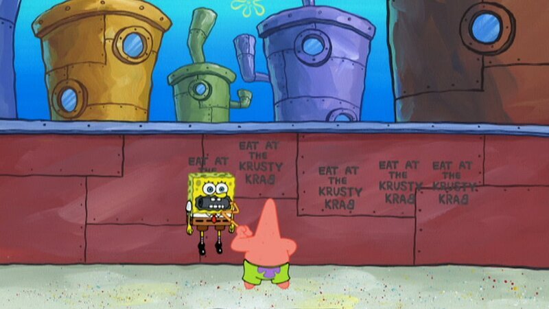L-R: SpongeBob, Patrick – Bild: ViacomCBS