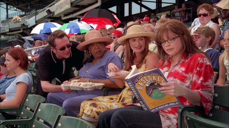 Andrew (John Dye), Tess (Della Reese), Monica (Roma Downey), Gloria (Valerie Bertinelli) – Bild: Bibel TV