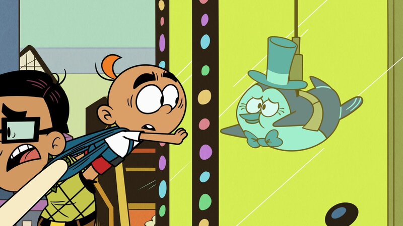 Carlito möchte unbedingt den Pinguin gewinnen.  +++ – Bild: RTL /​ Flauschige Verlockung