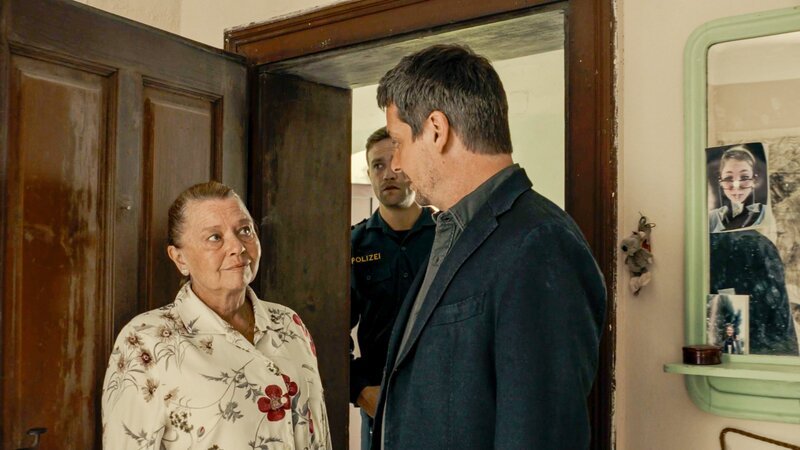 (v.li.): Hertha Steindl (Margarethe Tiesel), Martin (Michael Steinocher), Paul Werner (Fritz Karl). – Bild: ORF /​ Superfilm