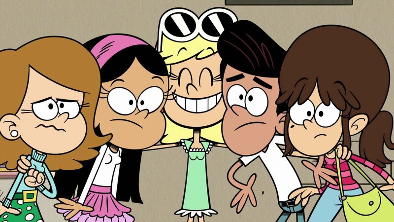 L-R: Mandee, Jackie, Leni, Miguel, Fiona – Bild: Paramount