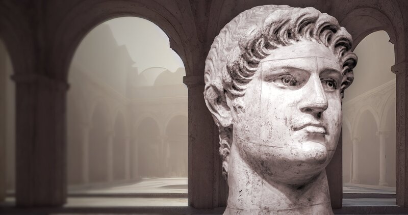 Was verraten die Ruinen über den berüchtigten Herrscher Nero? – Bild: ZDF und Tobias Lenz, Autorenkombinat Was verraten die Ruinen über den berüchtigten Herrscher Nero? – Bild: ZDF und Tobias Lenz, Autorenkombinat