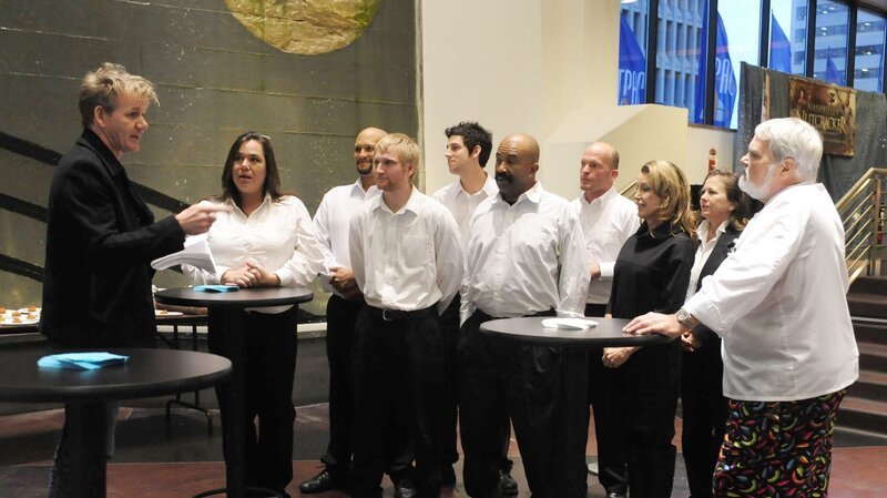 Gordon Ramsay (l.) – Bild: FOX /​ Jeff Neira Lizenzbild frei