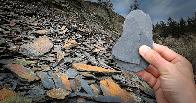 Viele Regionen Deutschlands zeichnen sich durch landestypische Baustoffe aus. Doch woher kommen sie und welche Geschichte verbirgt sich hinter den Rohstoffen? – Bild: Ricardo Garzon /​ ZDF