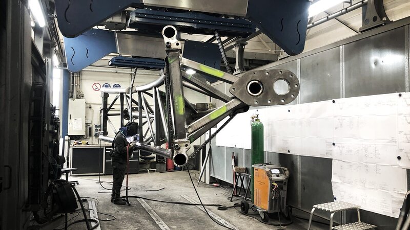 Baustelle während der Bauarbeiten – Bild: Warner Bros. Discovery