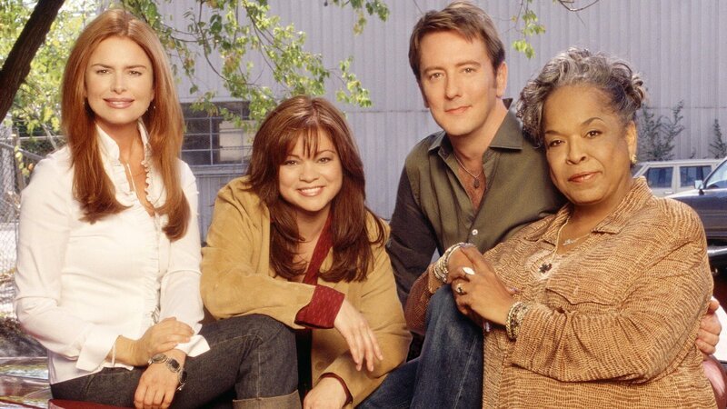 Monica (Roma Downey), Gloria (Valerie Bertinelli), Andrew (John Dye), Tess (Della Reese) – Bild: Bibel TV
