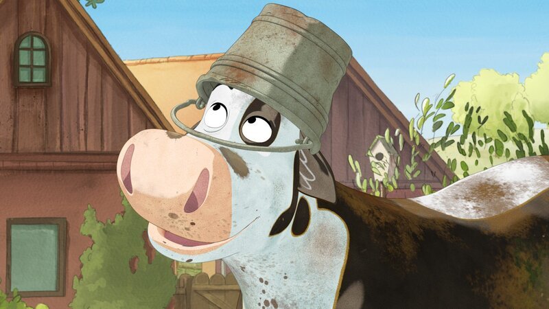 Wer will schon baden! Lieselotte findet ein bisschen Dreck kein bisschen schlimm. – Bild: ZDF und WunderWerk