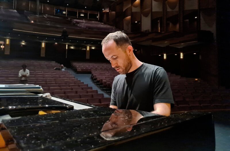 Igor Levit am Klavier. Weiteres Bildmaterial finden Sie unter www.br-foto.de. – Bild: BR/​Andrea Roth