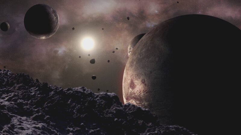 Im Sonnensystem gibt es acht große Planeten. Doch es gibt noch viele Zwergplaneten, die im Raum herumschwirren. – Bild: Animal Planet