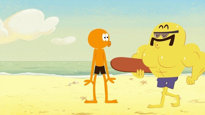 v.li.: Lamput, Mr. Moustache – Bild: Cartoon Network. A WarnerMedia Company