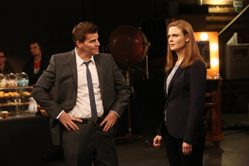 Dr. Temperance „Bones“ Brennan (Emily Deschanel), Special Agent Seeley Booth (David Boreanaz) – Bild: RTL