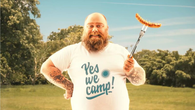 Yes we camp! – Artwork – Bild: Kabel Eins