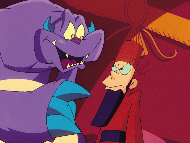 MOT ist ein liebevolles Monster. Sein einziger Kontakt zu Menschen ist der kleine Leo. Jedes Mal wenn MOT, Leo besucht verwickelt er den Jungen in seltsame und witzige Abenteuer. – Bild: Ellipse Animation, France 3, UFA