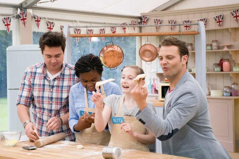 Sam Nixon, Amari, Alyth und Mark Rhodes – Bild: ORF/​BBC/​Love Productions