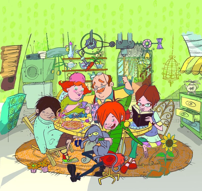 Gloria und ihre warmherzige Familie ziehen vom Land in die Stadt. Glorias Haus ist das unordentlichste der ganzen Stadt, aber das, in dem man meisten Spaß haben kann … – Bild: RTV Family Entertainment + Videal & Energee Entertainment