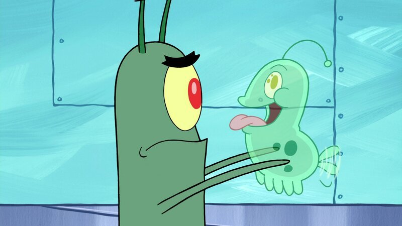 L-R: Plankton, Spot – Bild: ViacomCBS