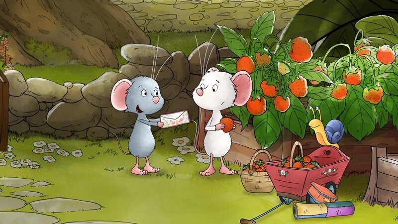 Molly hat Post von ihrer Brieffreundin bekommen: Sie kommt zu Besuch! – Bild: KiKA/​Mideu Films