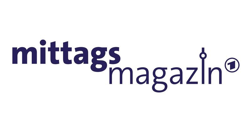 Das Logo des ARD-Mittagsmagazins. – Bild: rbb/Thomas Ernst Das Logo des ARD-Mittagsmagazins. – Bild: rbb/Thomas Ernst