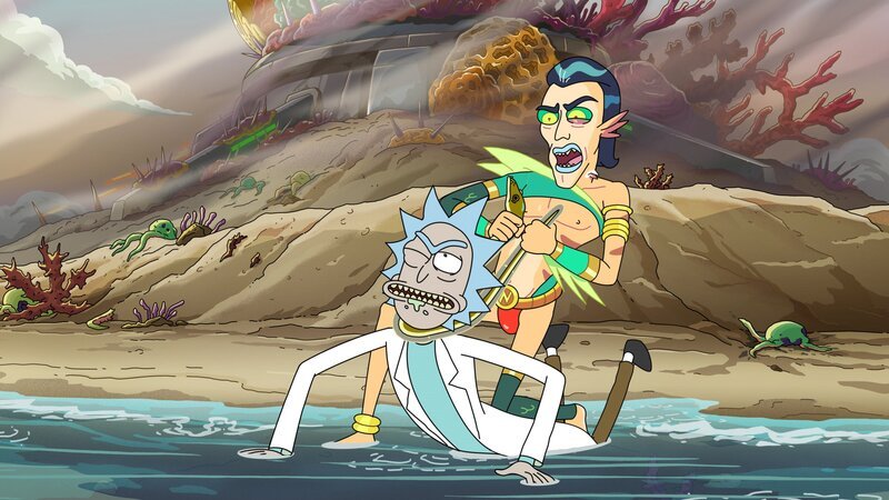 v.li.: Rick, Mr. Nimbus – Bild: The Cartoon Network Inc.