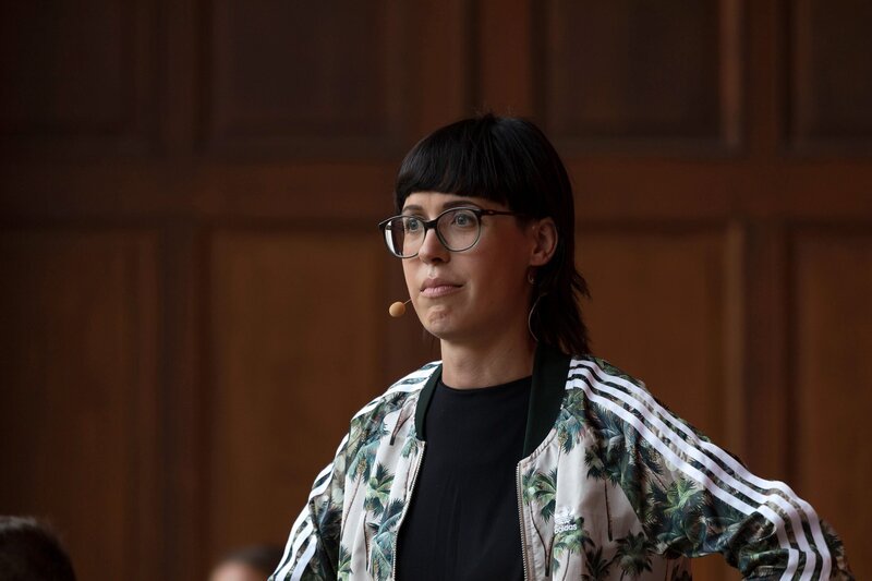 Eva Maria Karl-Faltermeier. – Bild: ORF/​ORF III/​Florian Hammerich