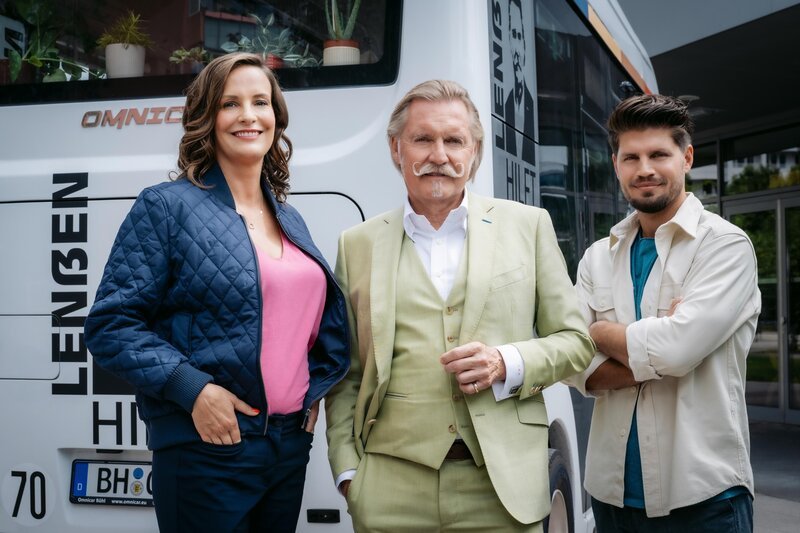 (v.l.n.r.) Lisa Cramer; Ingo Lenßen; Lennart Hartmann – Bild: Claudius Pflug