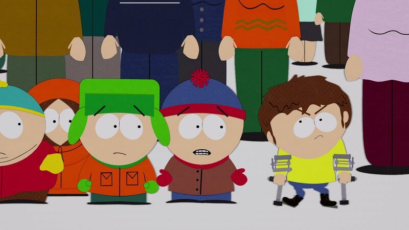 L-R: Eric, Kenny, Kyle, Stan, Jimmy – Bild: Comedy Central