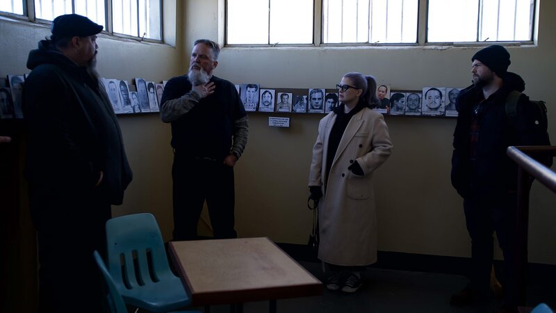 Chris Blohme and Joe Kinsley discuss executions done at Nevada State Prison with Jack and Kelly Osbourne in Carson City, NV – Bild: TLC (DEUT)