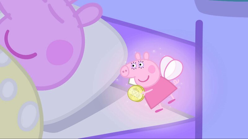 v.li.: Peppa Pig, Tooth Fairy – Bild: Paramount