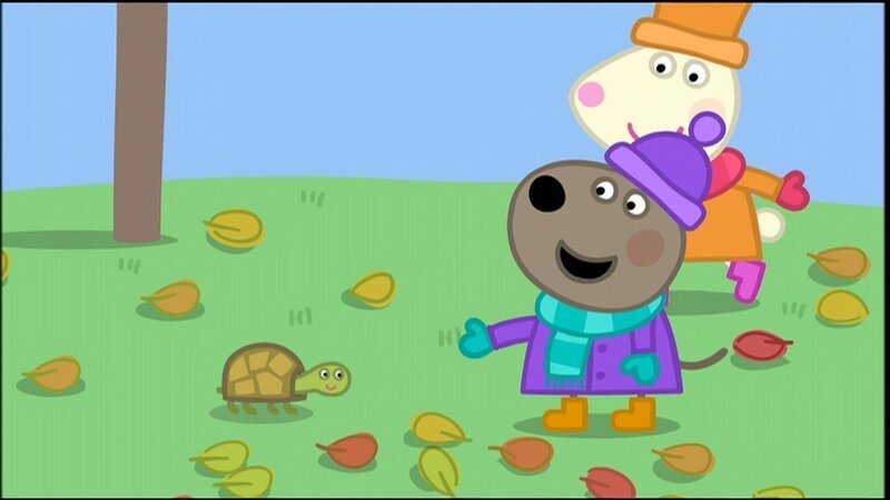 Vorne, v.li.: Tiddles, Danny Dog, Rebecca Rabbit – Bild: PLURIMEDIA (Astley Baker Davies /​ Rubber Duck /​ Entertainment /​ Eone)