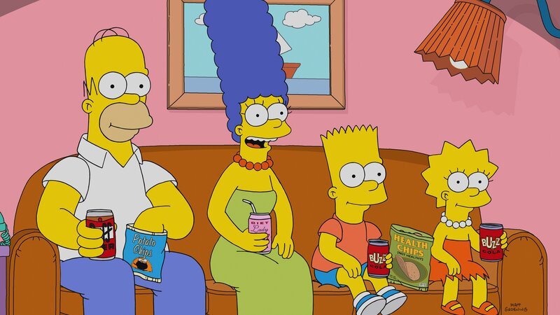 (v.l.n.r.) Homer; Marge; Bart, Lisa – Bild: Fox and its related entities