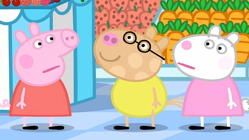 L-R: Peppa Pig, Pedro Pony, Suzy Sheep – Bild: Paramount