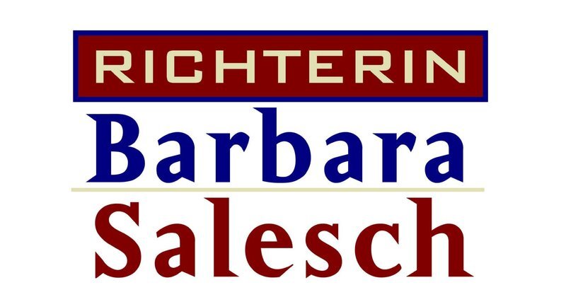 Richterin Barbara Salesch – Logo – Bild: Sat.1