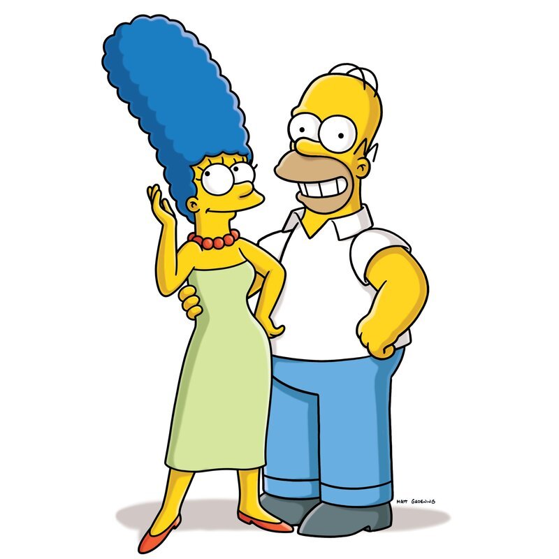 L-R: Marge, Homer – Bild: Fox and its related entities