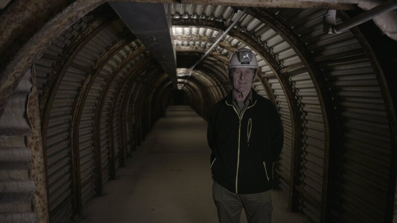 Die Geschützanlage von Fan Bay an der englischen Südküste ist die besterhaltene ihrer Art. Im Zweiten Weltkrieg gehörte sie zum Verteidigungsbollwerk gegen eine Invasion der deutschen Truppen. – Bild: ZDF und Phoenix Television Limited