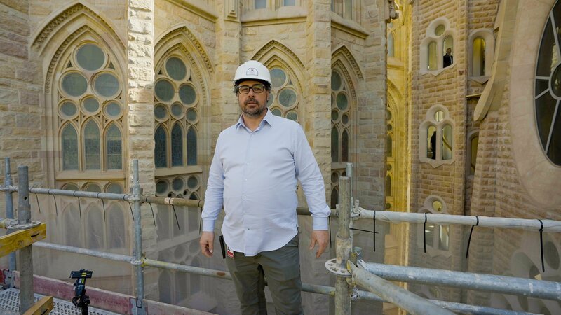 Xiscu Llabrés, leitender Architekt der Sagrada Família in Barcelona, Spanien. – Bild: National Geographic