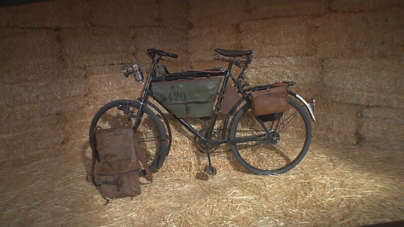 A Swiss Army Bicycle used on mountainous terrain during WWII. – Bild: National Geographic
