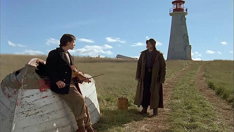 Gus Pike (Michael Mahonen) und Ezekiel Crane (Michael York) (v.l.) – Bild: Bibel TV