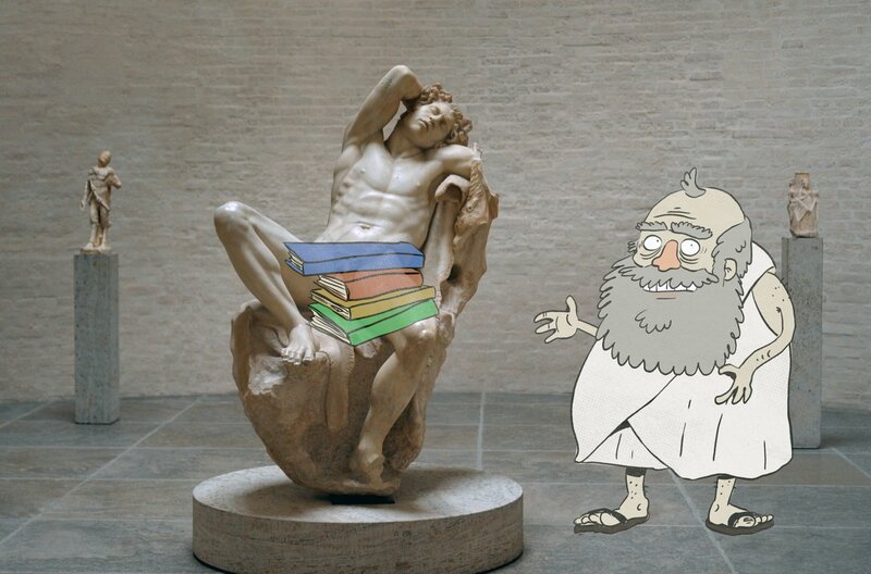 Eine frühe Form des Perfektionismus ist die Tugendethik von Aristoteles: Gute Menschen sollen ihre naturgegebenen Talente zur Vollendung bringen – zum Wohle der Gemeinschaft. – Bild: BR/​ARTE