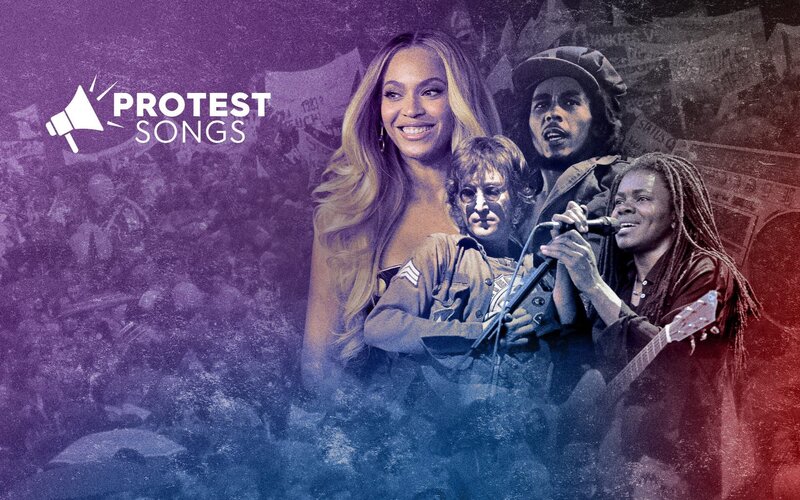 Die großen Protestsongs der letzten 100 Jahre – Eine neue Reihe in 3sat. – Bild: ZDF und Tudor Baican