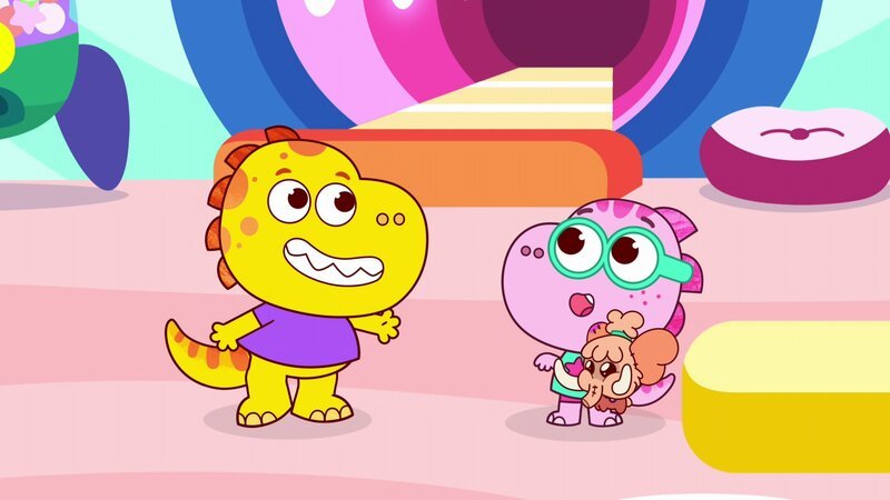 v.li.: Tim Rex, Tia Rex – Bild: Paramount v.li.: Tim Rex, Tia Rex – Bild: Paramount