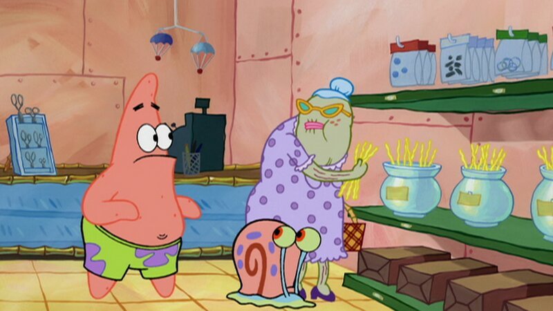 L-R: Patrick, Gary, Granny – Bild: ViacomCBS