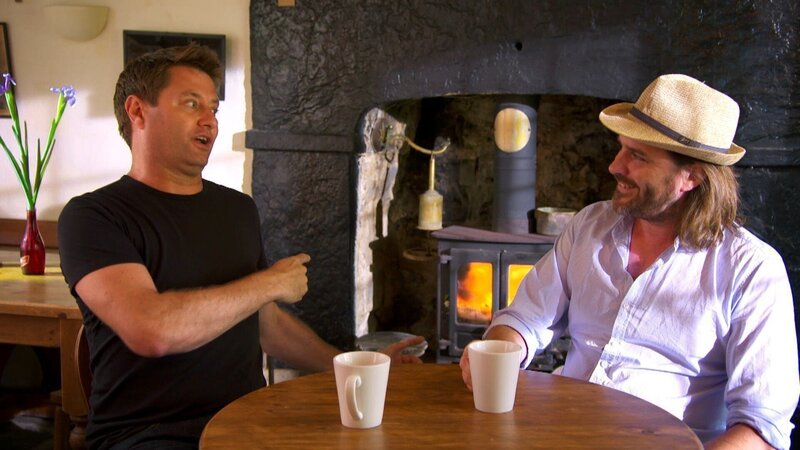 George Clarke (l.) und Will Hardie. – Bild: RTL /​ PLUM PICTURES LIMITED