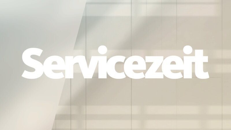 Logo "Servicezeit" – Bild: 3sat