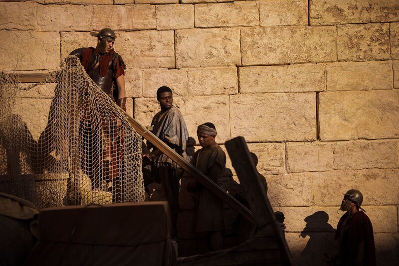 Bischof Ignatius von Antiochien ist Teil einer wachsenden Untergrundreligion, die die römischen Traditionen bedroht: das Christentum. – Bild: THE HISTORY CHANNEL /​ A+E Networks