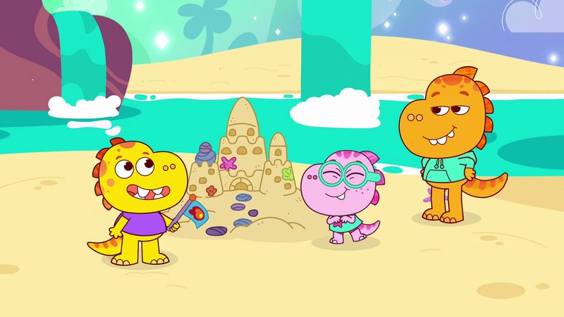 v.li.: Tim Rex, Tia Rex, Tommy Rex – Bild: Paramount