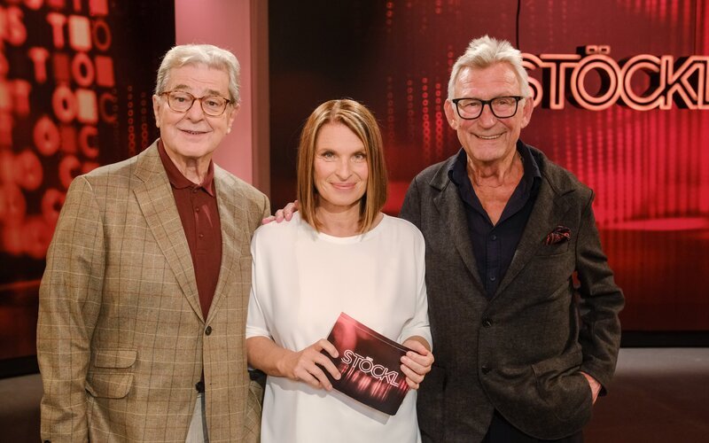 Erwin Steinhauer, Barbara Stöckl, Heinz Marecek. – Bild: ORF/​Günther Pichlkostner
