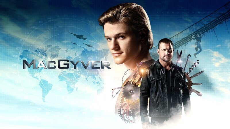 v.li.: Angus MacGyver (Lucas Till), Jack Dalton (George Eads). – Bild: CBS Broadcasting, Inc.