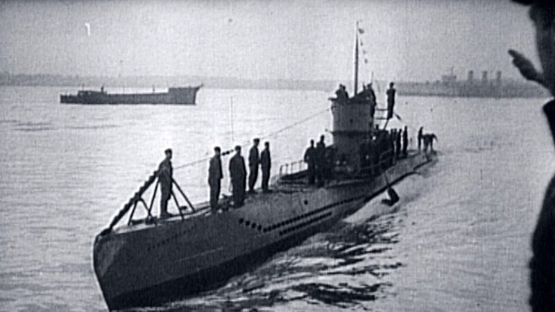 Deutsches U-Boot im Zweiten Weltkrieg. – Bild: ZDF und SPIEGEL TV